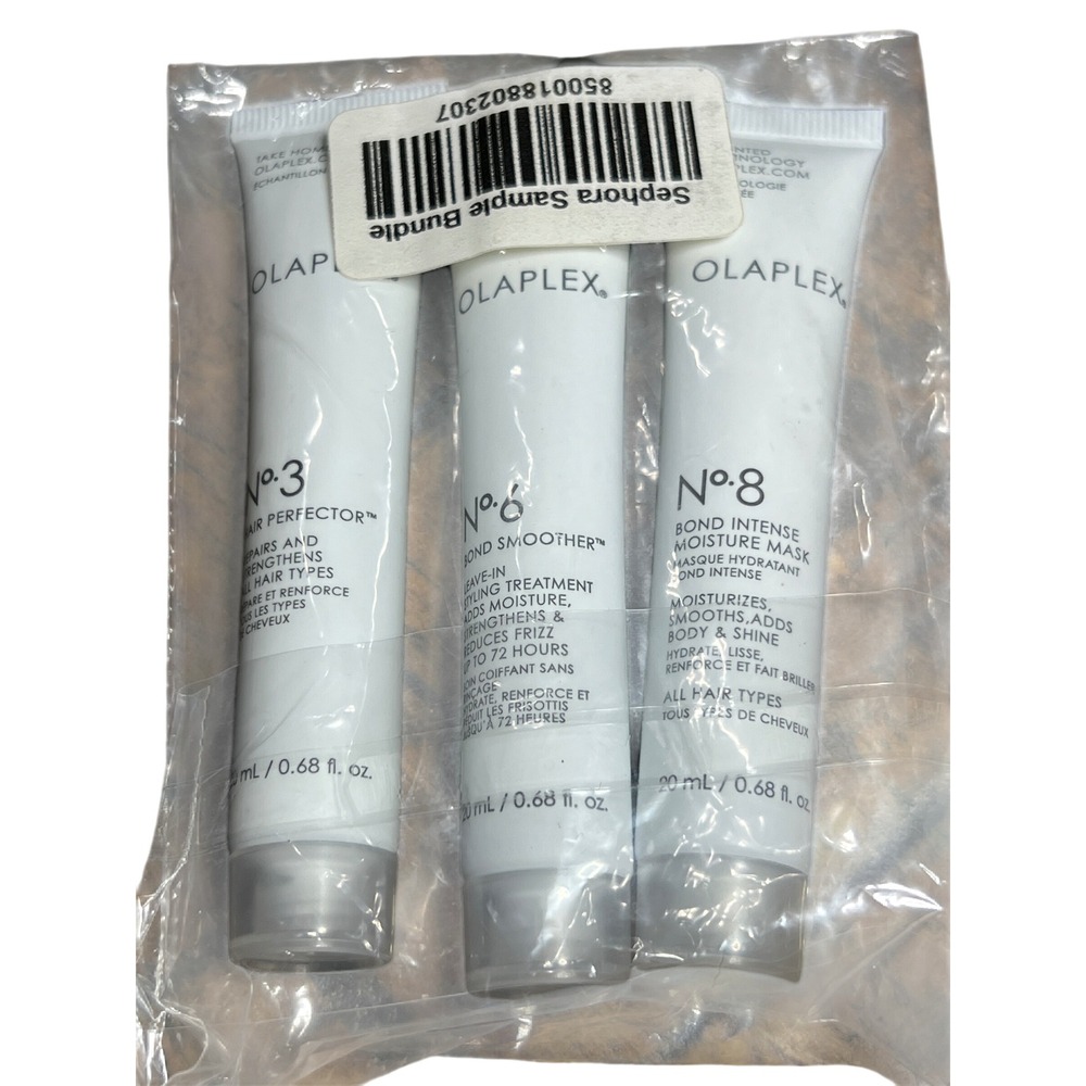 Olaplex No 3 6 8 Hair Perfector Bond Smoother Moisture Mask Travel Set‎ Minis
